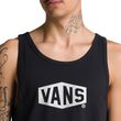 Regata Masculina Vans Hex Black White-V4709000070001- -3-